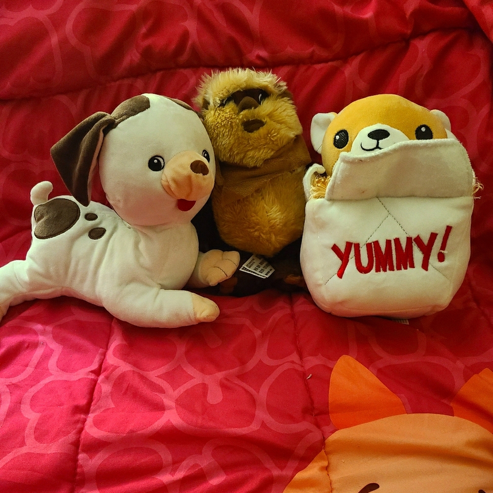 Stuffed animals! 3pcs.